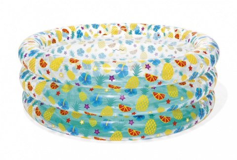 Basen ogrodowy dla dzieci 150x53cm Tropical BESTWAY + Łatka naprawcza Basen ogrodowy dla dzieci 150x53cm Tropical BESTWAY + Łatka naprawcza