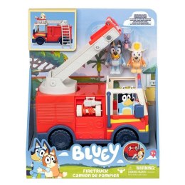 Zestaw Bluey: Strażaczka Bingo z wozem strażackim i akcesoriami – Moose Toys