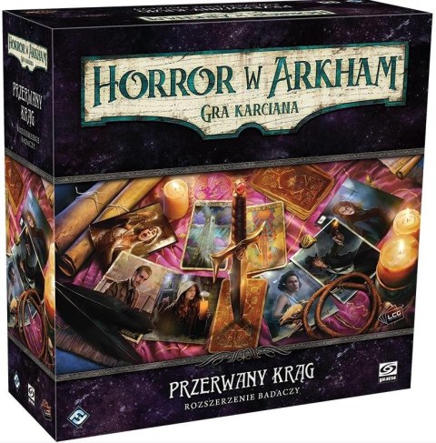 Zestaw Badaczy – Przerwany Krąg do Horroru w Arkham LCG, 6 nowych postaci, zestaw kart gracza, rozszerzenie do gry karcianej Zestaw Badaczy – Przerwany Krąg do Horroru w Arkham LCG, 6 nowych postaci, zestaw kart gracza, rozszerzenie do gry karcianej