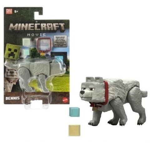 Figurka Minecraft z akcesoriami – postać z gry z mieczem i kryształem Figurka Minecraft z akcesoriami – postać z gry z mieczem i kryształem