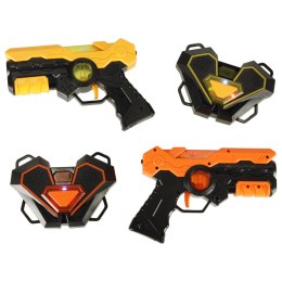 Zestaw paintball laserowy dla dzieci – 2 pistolety i 2 tarcze na podczerwień w opakowaniu
