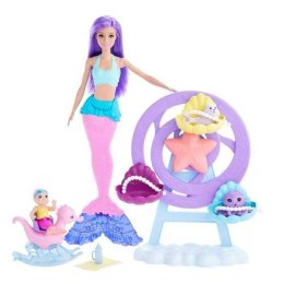 Zanurz się w świecie zabawy z tym baśniowym zestawem Barbie® Opieka nad syreniątkiem
