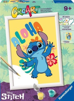 Zestaw CreArt Disney Stitch do malowania po numerach – kreatywna zabawa dla dzieci i dorosłych