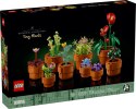 Zestaw LEGO ICONS 10329 Małe roślinki – dziewięć modeli roślin w terakotowych doniczkach, dekoracja dla dorosłych