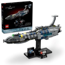 LEGO Star Wars 75377 – Niewidzialna Ręka, model statku Grievousa z podstawką i hangarem, 557 elementów