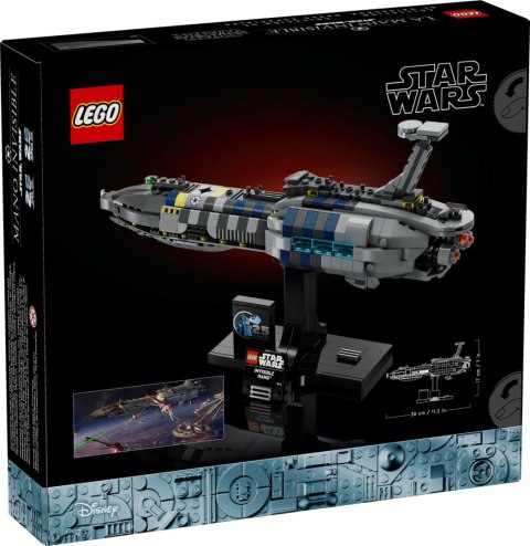 LEGO Star Wars 75377 – Niewidzialna Ręka, model statku Grievousa z podstawką i hangarem, 557 elementów LEGO Star Wars 75377 – Niewidzialna Ręka, model statku Grievousa z podstawką i hangarem, 557 elementów