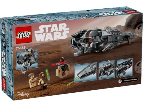 LEGO Star Wars 75383 – Infiltrator Sithów Dartha Maula z minifigurkami i ruchomymi elementami LEGO Star Wars 75383 – Infiltrator Sithów Dartha Maula z minifigurkami i ruchomymi elementami