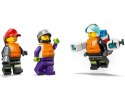 LEGO City 60373 Łódź strażacka z motorówką, minifigurkami i akcesoriami strażackimi, zestaw dla dzieci 5+