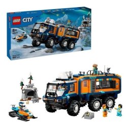 LEGO City 60471 – ciężarówka badawcza, skuter śnieżny i wilki polarne w arktycznej przygodzie dla dzieci 8+