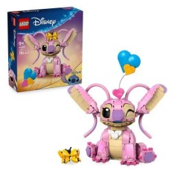 LEGO Disney Andzia (43257) z ruchomymi uszami, motylem i serduszkami — kreatywna zabawa dla dzieci od 9 lat.