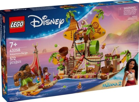 LEGO Disney Barka Kakamorów z minifigurkami Vaiany, Maui i Kakamorów – zestaw dla dzieci 7+ pełen morskich przygód. LEGO Disney Barka Kakamorów z minifigurkami Vaiany, Maui i Kakamorów – zestaw dla dzieci 7+ pełen morskich przygód.