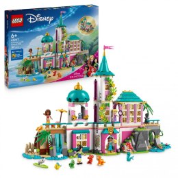 LEGO Disney Princess Zamek księżniczek z minilaleczkami i zwierzątkami – zabawa i magia dla dzieci 5+.
