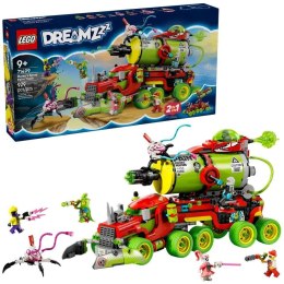 LEGO DREAMZzz Sprayowa ciężarówka Mateo z 7 minifigurkami i dwoma modelami do przebudowy – kreatywna zabawa dla dzieci 9+