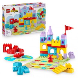 LEGO DUPLO 10450 – gra planszowa Zamek Hopsy, edukacyjna zabawa dla maluchów od 2 roku życia