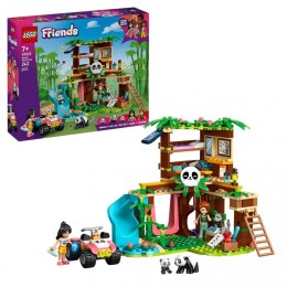 LEGO FRIENDS 42648 Opieka nad pandami – zestaw z pandami, figurkami i rezerwatem dla dzieci od 6 lat
