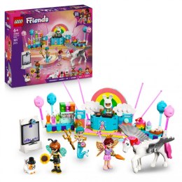 LEGO Friends 42661 Bal przebierańców z jednorożcem i wróżką – magiczny zestaw dla dziewczynek 6+