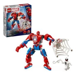 LEGO Marvel – zestaw z mechem Spider-Mana i minifigurkami Spider-Mana i Anti-Venoma w dynamicznej walce