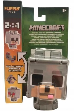 „Figurka Minecraft z przesuwanymi panelami do transformacji postaci – zabawka kolekcjonerska dla dzieci i fanów gry”