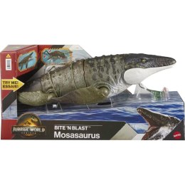 Jurassic World Figurka Bite 'N Blast Mosasaurus – realistyczny morski dinozaur z funkcją strzelania wodą