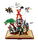 LEGO Ideas 21355 – Ewolucja przedmiotów ścisłych: interaktywna księga nauki z minifigurkami i kultowymi odkryciami.