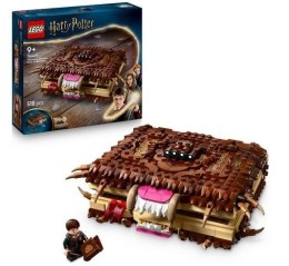 Zestaw LEGO Harry Potter 76449 – Potworna księga potworów z napędem pull-back i minifigurką Neville’a Longbottoma