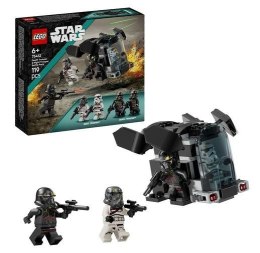 LEGO Star Wars Szturmowiec Śmierci i nocny szturmowiec – zestaw bitewny z transportowcem i minifigurkami.
