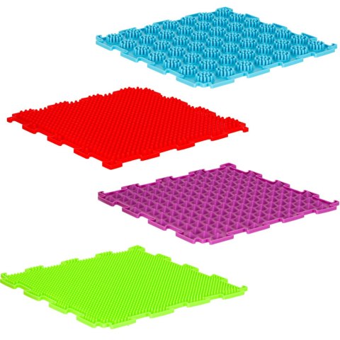 Mata sensoryczne puzzle montessori do masażu stóp 8 elementów Mata sensoryczne puzzle montessori do masażu stóp 8 elementów
