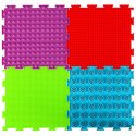 Mata sensoryczne puzzle montessori do masażu stóp 8 elementów