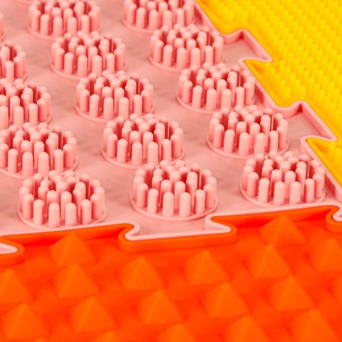 Mata sensoryczne puzzle montessori do masażu stóp 8 elementów Mata sensoryczne puzzle montessori do masażu stóp 8 elementów